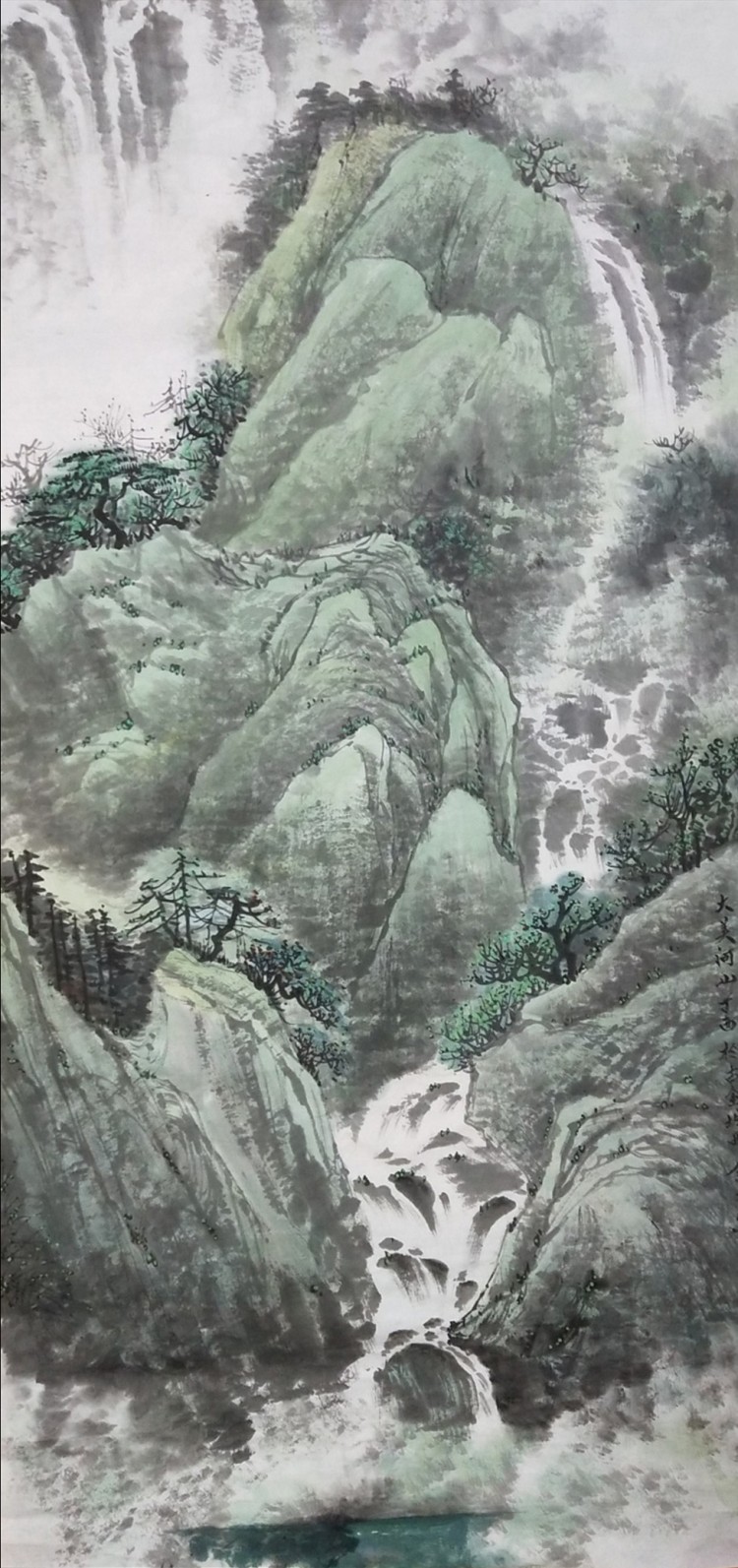 画家姚全彬,艺术家姚全彬,姚全彬山水画